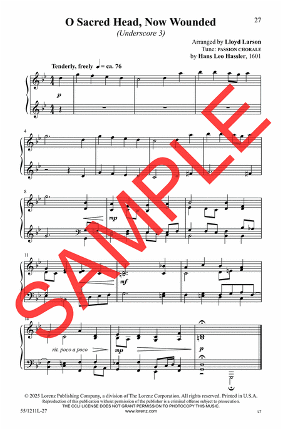 Not My Will, But Yours Not My Will, But Yours 4-Part scores gallery preview page 18