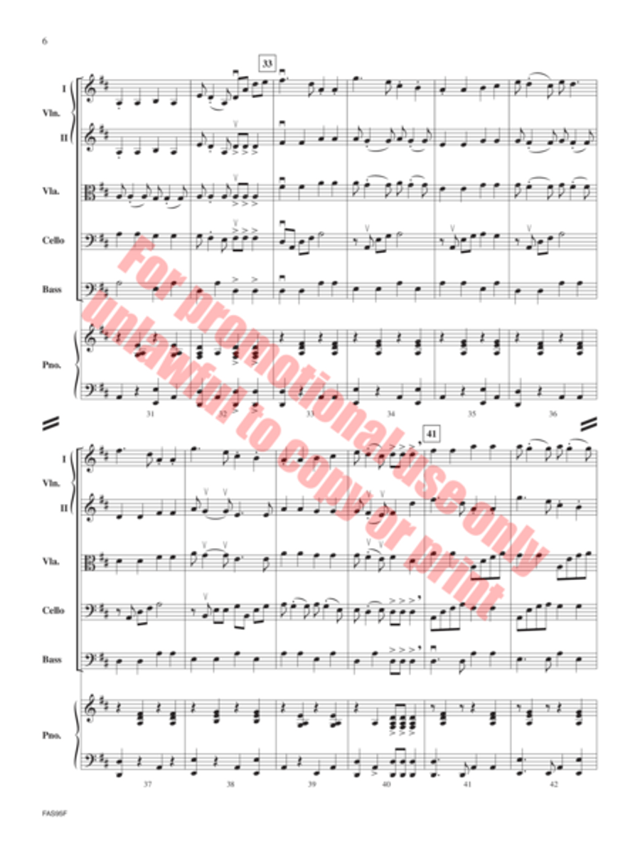 Stamp and Dance String Orchestra scores gallery preview page 7