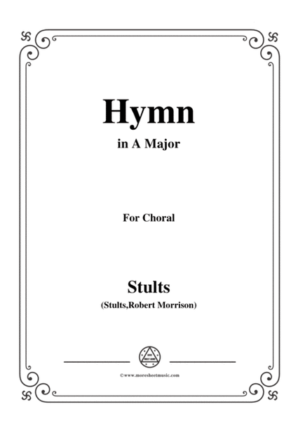 Stults-The Story of Christmas,No.5,Hymn,While Shepherds Watched Their Flocks,in A Major,for Choral image number null