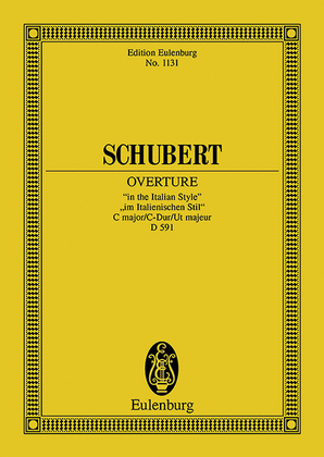 Book cover for Overture in the Italian Style C major