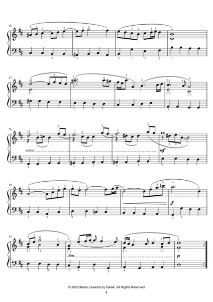 BEST OF BAROQUE MUSIC (50 TUNES) - Sheet Music Collection [EASY PIANO] image number null