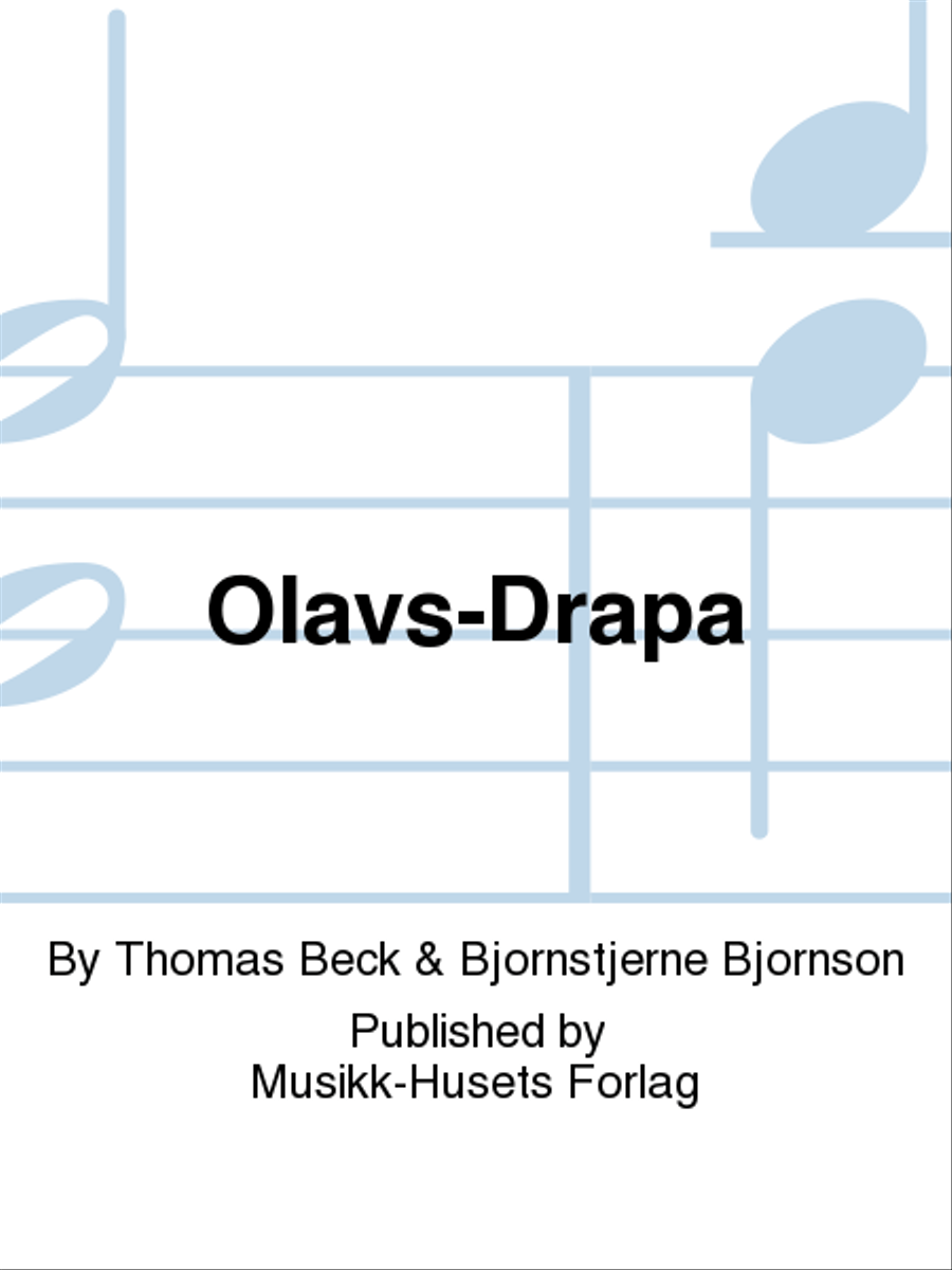 Olavs-Drapa Olavs-Drapa Mixed Choir scores gallery preview page 1