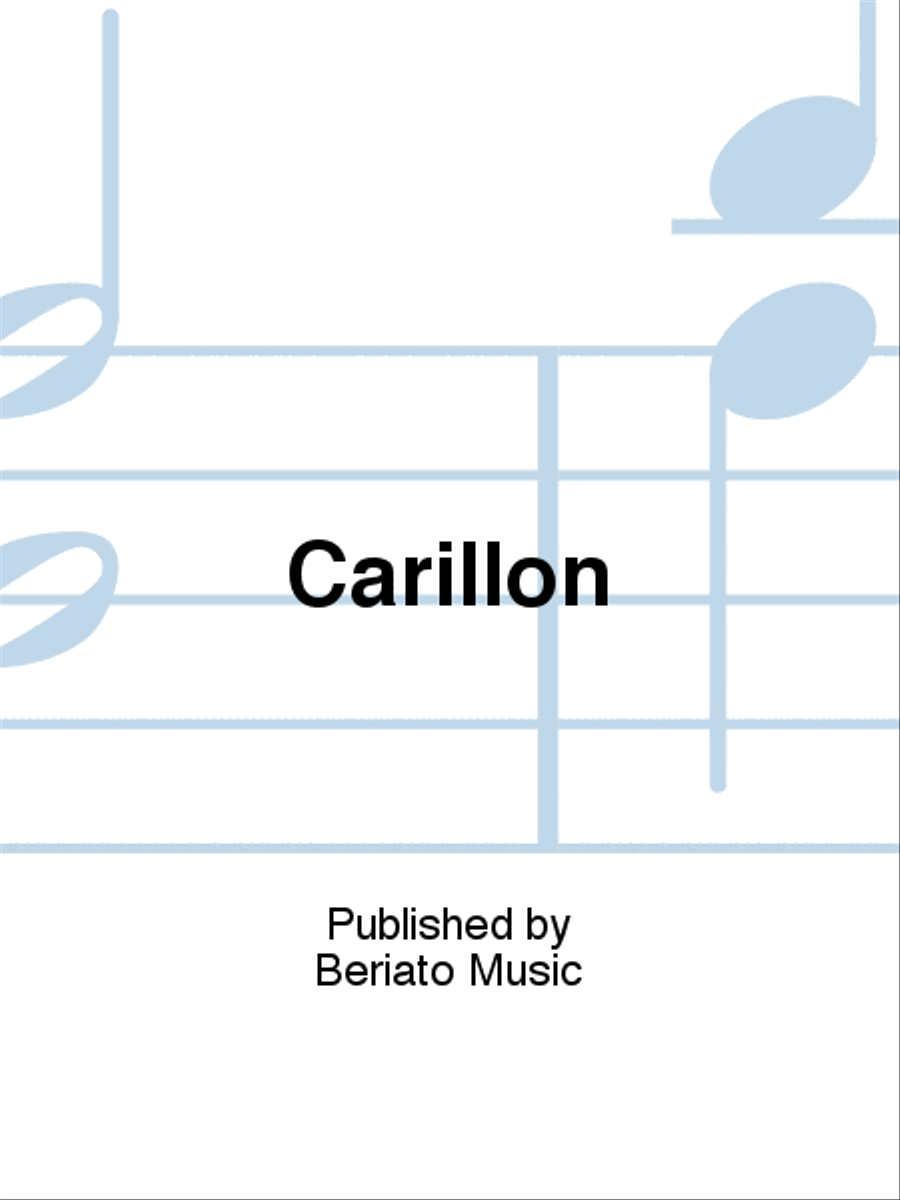 Carillon Piano Solo scores gallery preview page 1