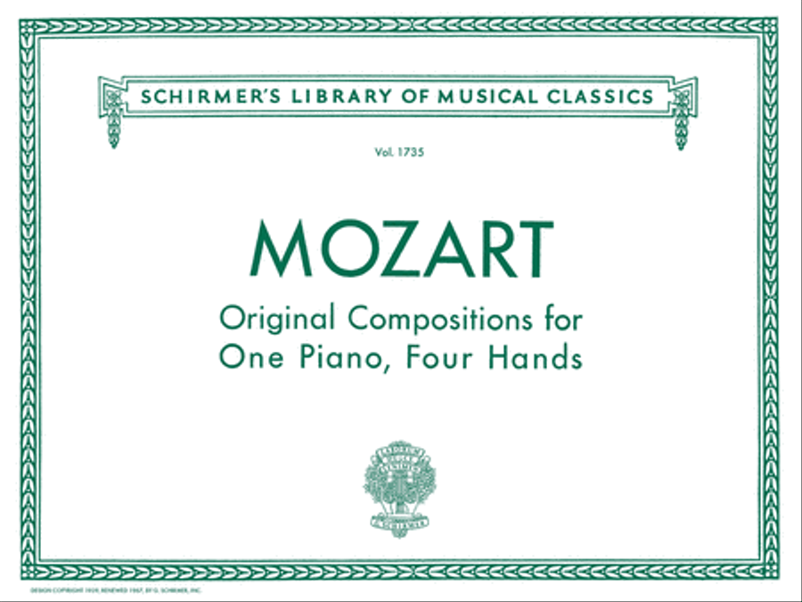 Original Compositions for Piano, 4 Hands 1 Piano, 4-Hands scores gallery preview page 1