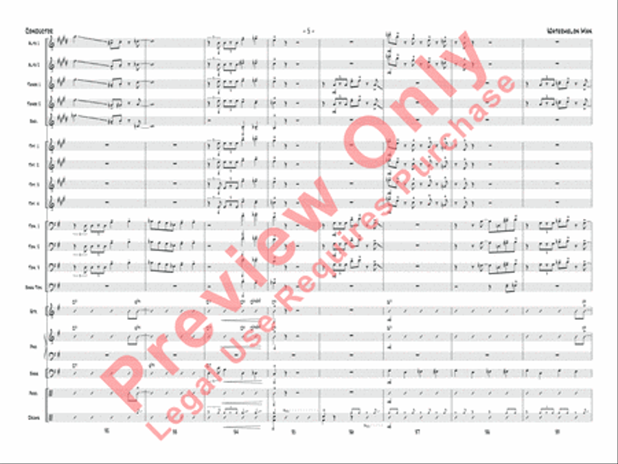 Watermelon Man Jazz Ensemble scores gallery preview page 32