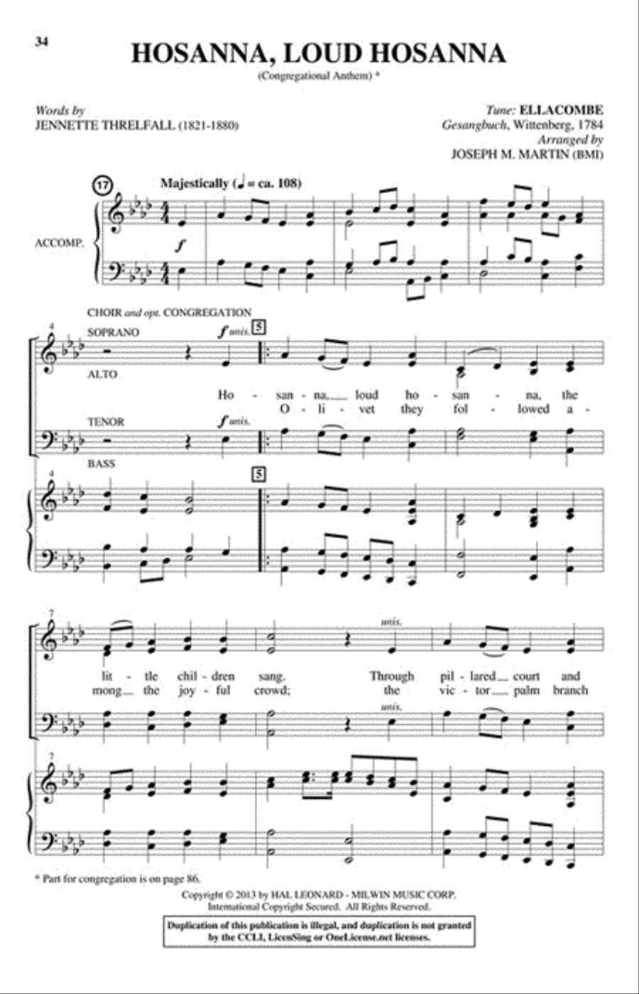 Testimony of Life 4-Part scores gallery preview page 5