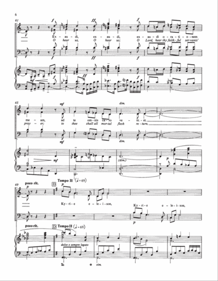 Requiem Mixed Choir scores gallery preview page 6