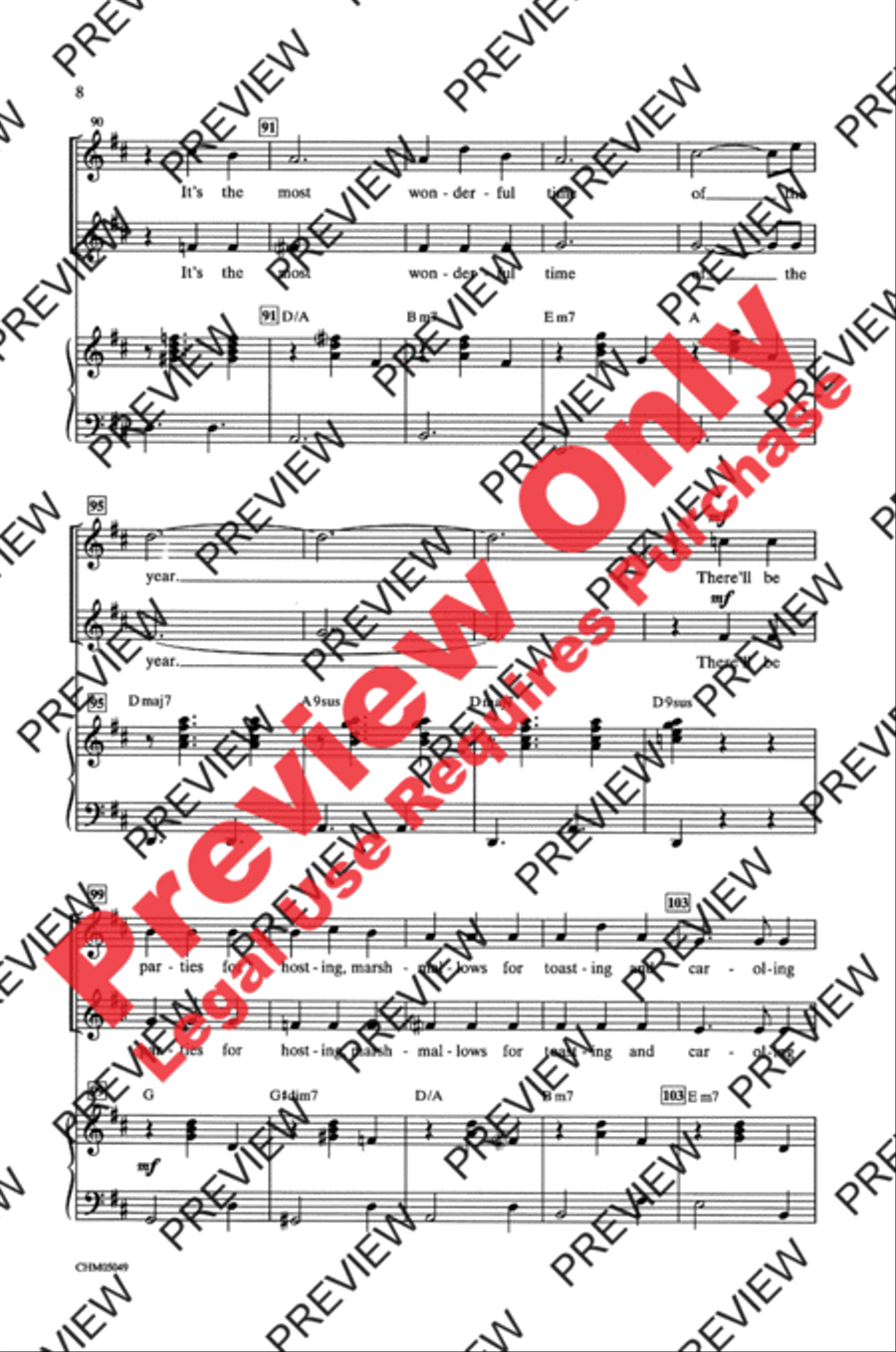 It's the Most Wonderful Time of the Year 2-Part scores gallery preview page 22