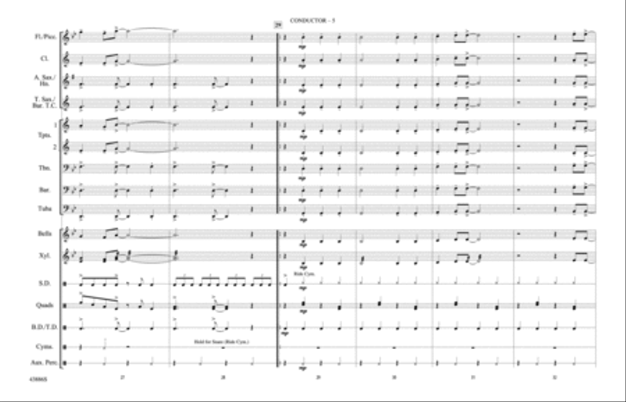 Rosanna: Score by Toto Marching Band - Digital Sheet Music page 5