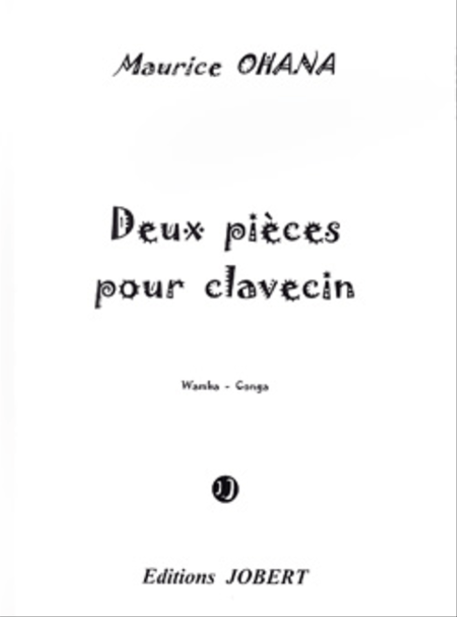Pieces Pour Clavecin (2) Wamba - Conga Harpsichord scores gallery preview page 1