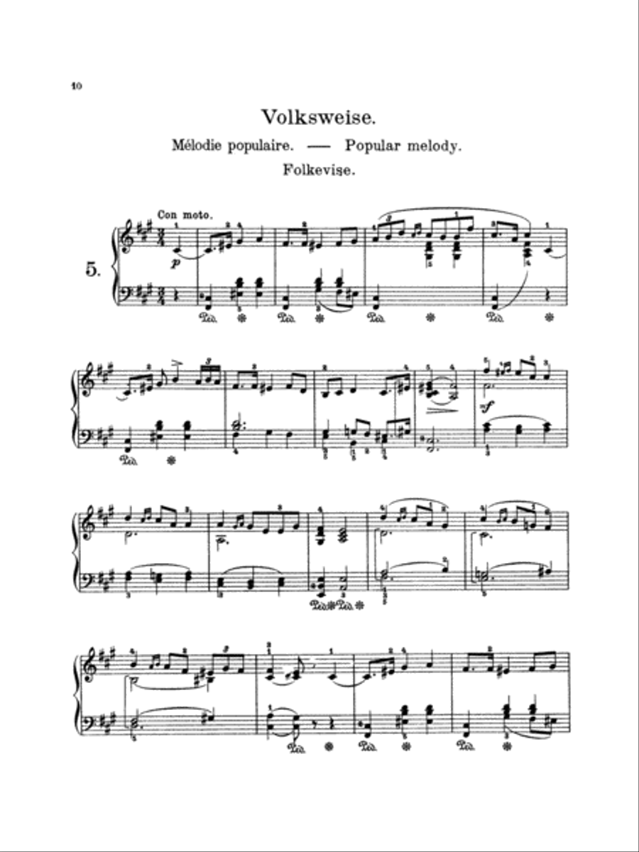 Grieg: Complete Lyric Pieces Piano Solo scores gallery preview page 1