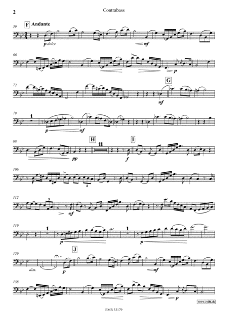 Konzert No. 1 Konzert No. 1 Double Bass scores gallery preview page 3