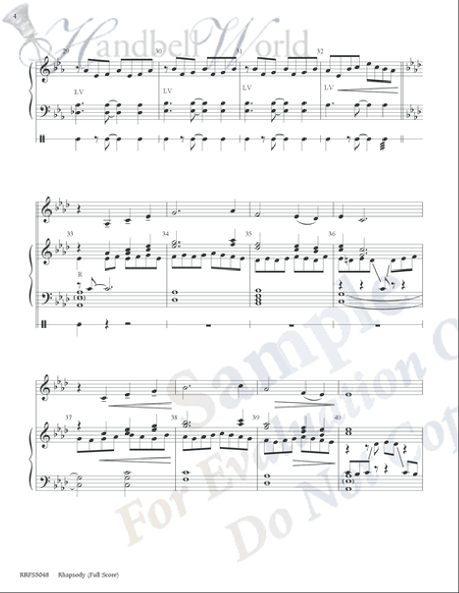 Rhapsody Rhapsody 5-Octaves scores gallery preview page 3