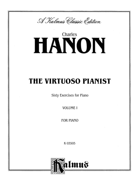 The Virtuoso Pianist, Volume 1