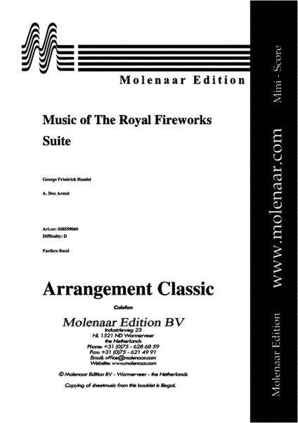 Music of the Royal Fireworks