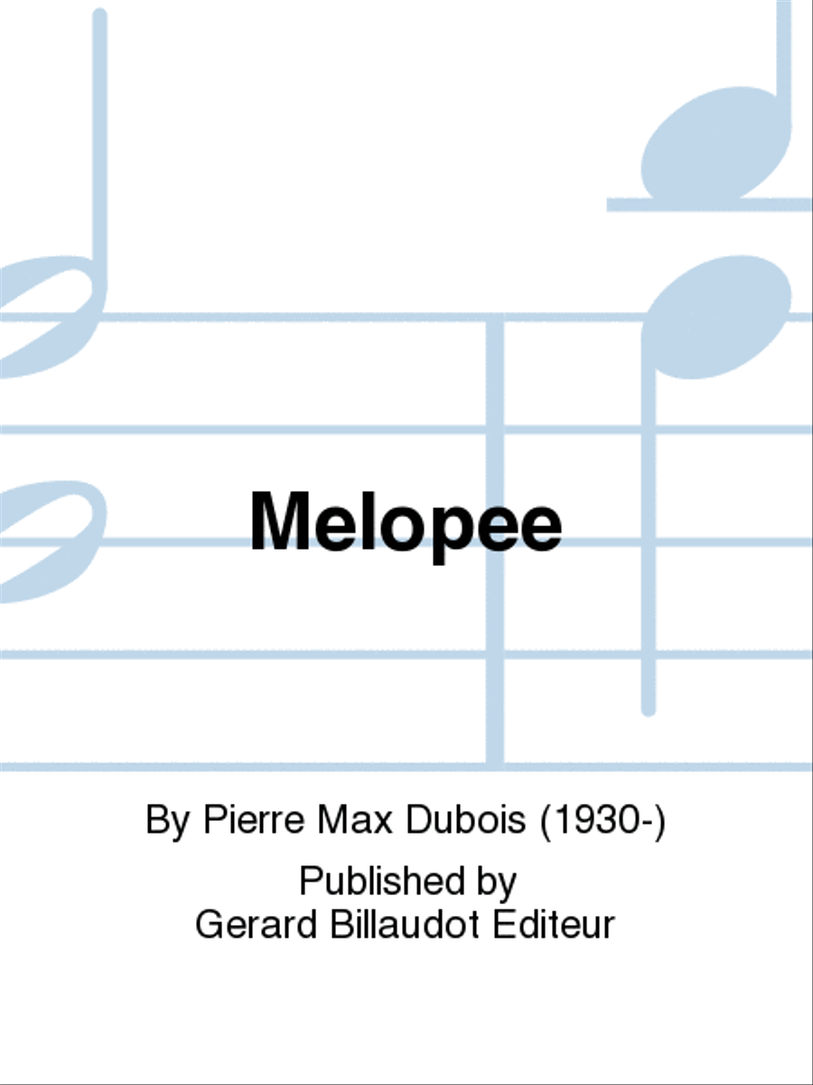Melopee Chamber Music scores gallery preview page 1