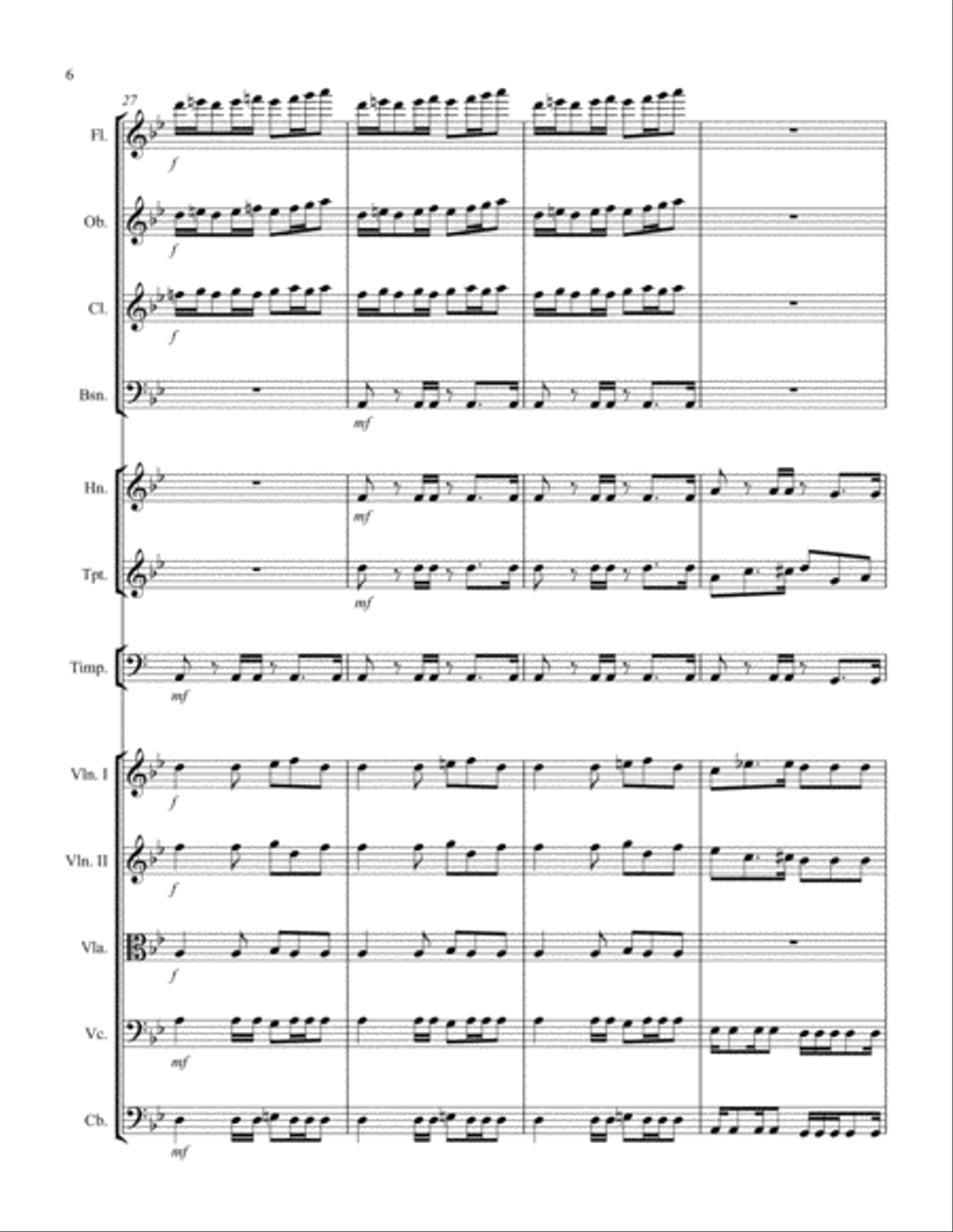 Haunted Circus Full Orchestra scores gallery preview page 6