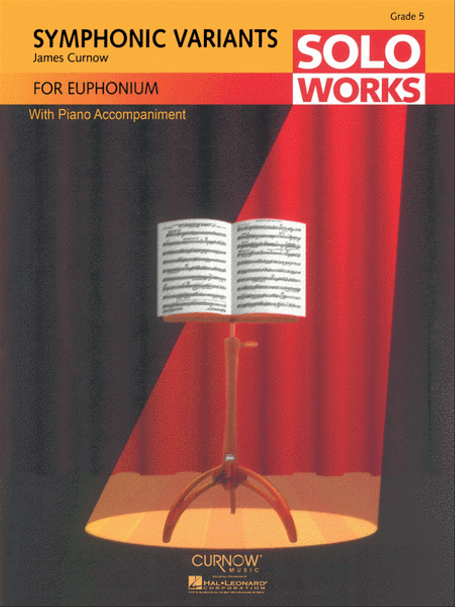 Symphonic Variants for Euphonium by James Curnow - Euphonium