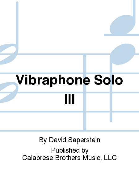 Vibraphone Solo III