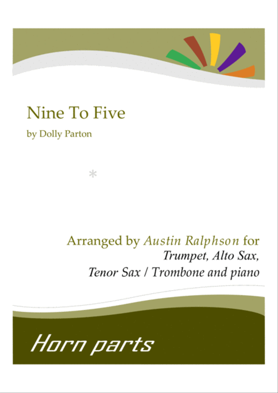 Nine To Five Tenor Saxophone scores gallery preview page 1