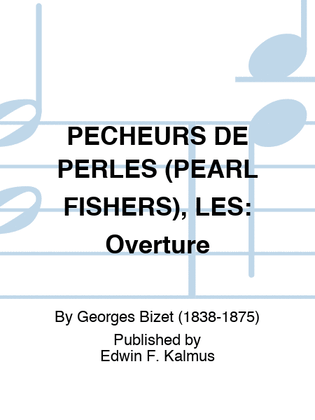 Book cover for PECHEURS DE PERLES (PEARL FISHERS), LES: Overture