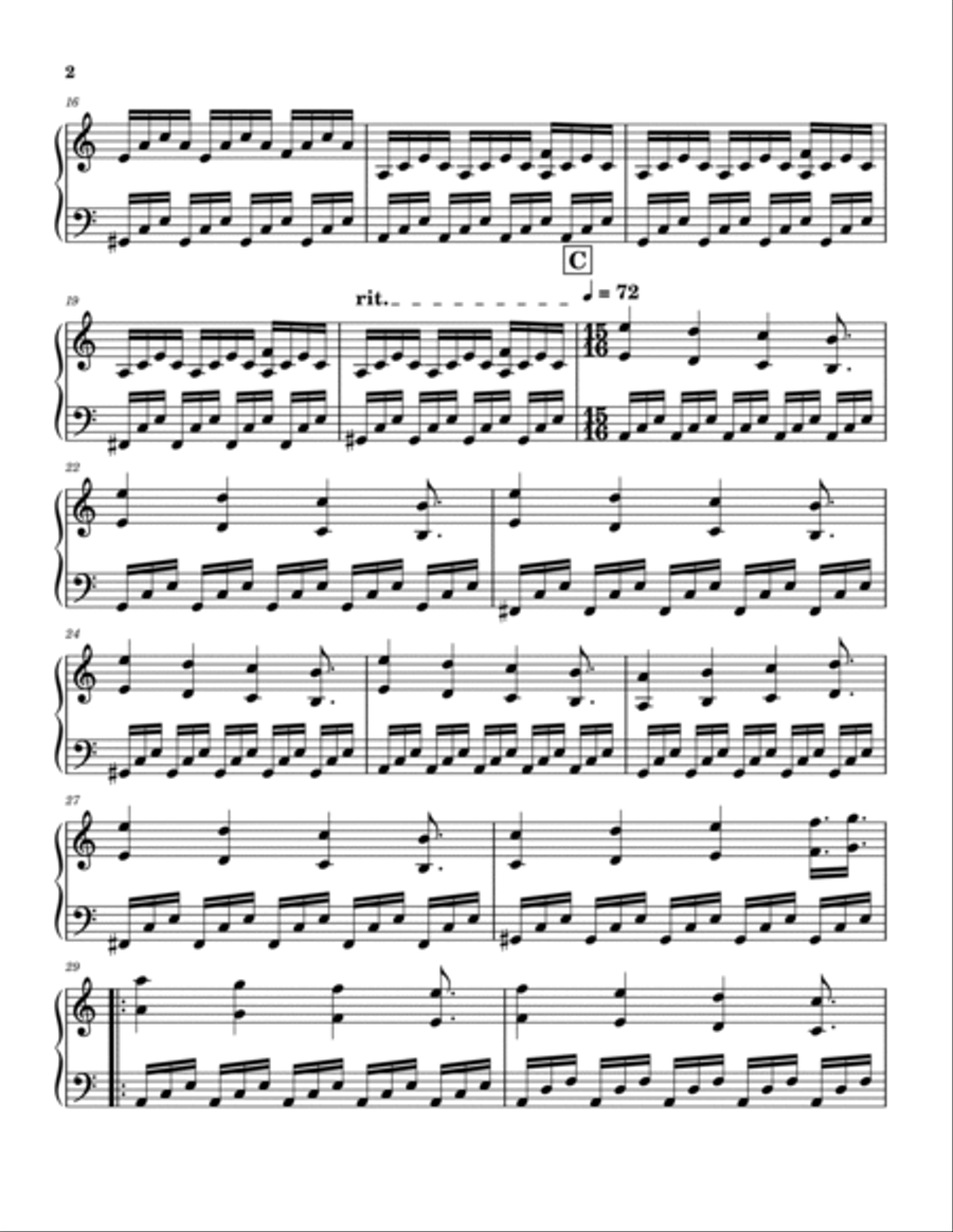 Windows Piano Solo scores gallery preview page 2
