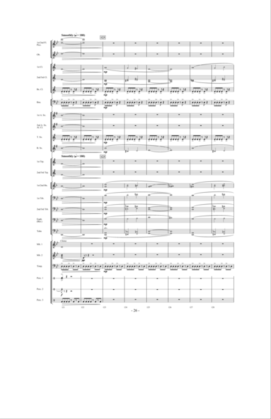 Toward the North Star Toward the North Star Concert Band scores gallery preview page 25