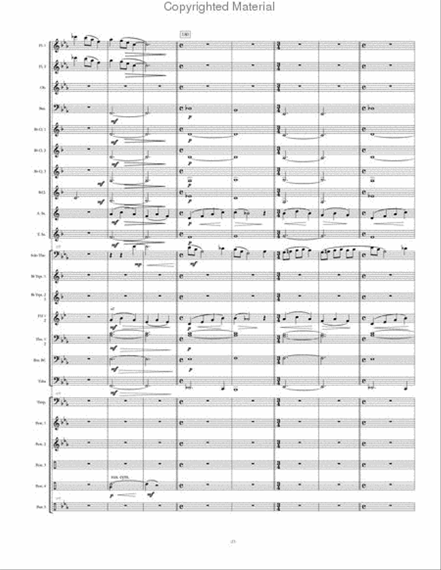 Seminar Concert Band scores gallery preview page 28