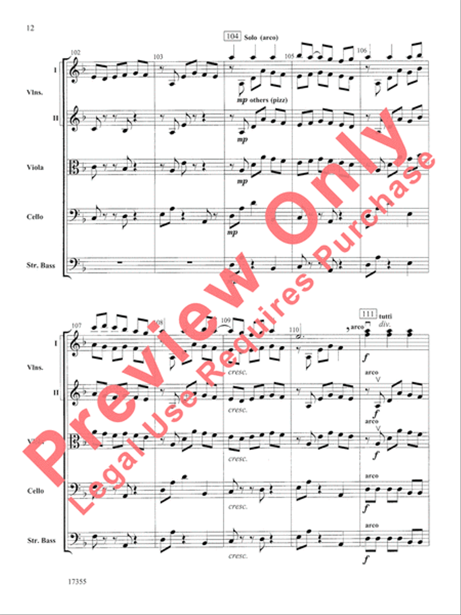 Mantras String Orchestra scores gallery preview page 13