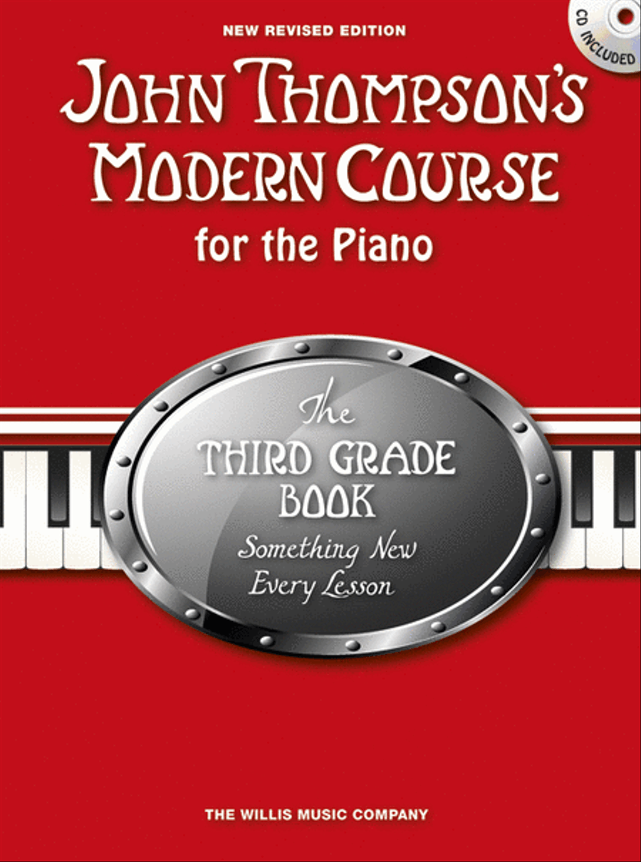John Thompson's Modern Course for the Piano 3 & CD Piano Method scores gallery preview page 1
