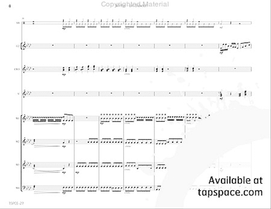 Winter Winter Percussion Ensemble scores gallery preview page 13