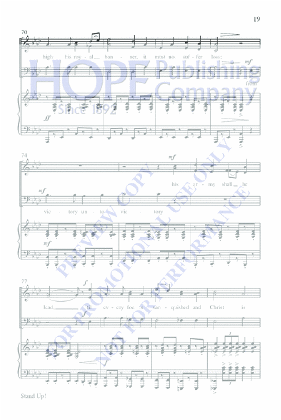 Gospel Greats 3-Part scores gallery preview page 20