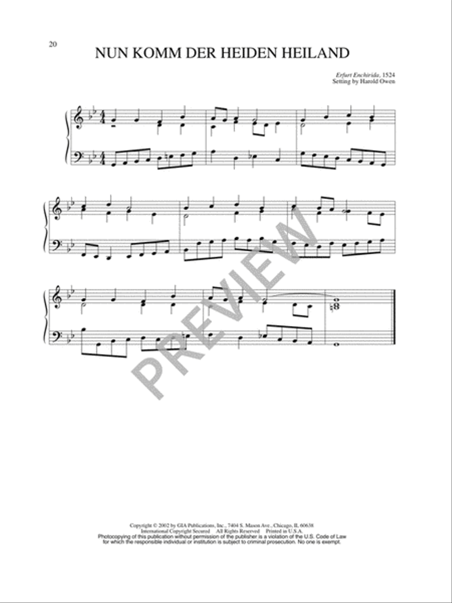 Twenty-Five Organ Harmonizations - Volume 2 Organ scores gallery preview page 22