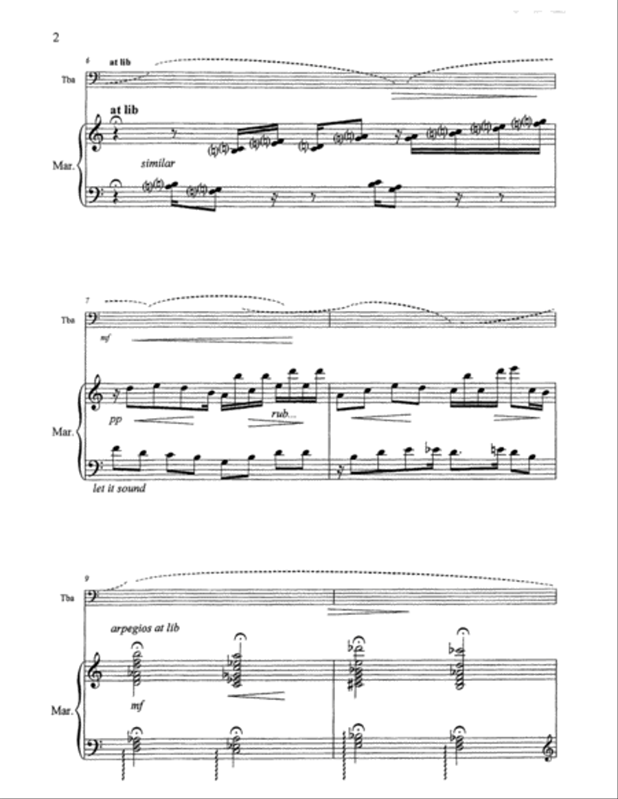 Angels Carillons Tuba scores gallery preview page 3