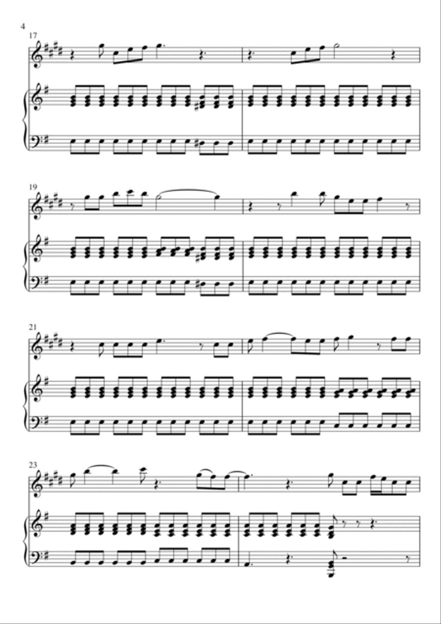 Feeling Good Small Ensemble scores gallery preview page 4