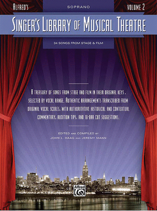 Book cover for Singer's Library of Musical Theatre – Vol. 2