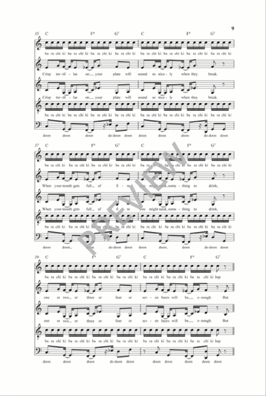 Chili Con Carne (SSATB) Chili Con Carne (SSATB) SSATB scores gallery preview page 8