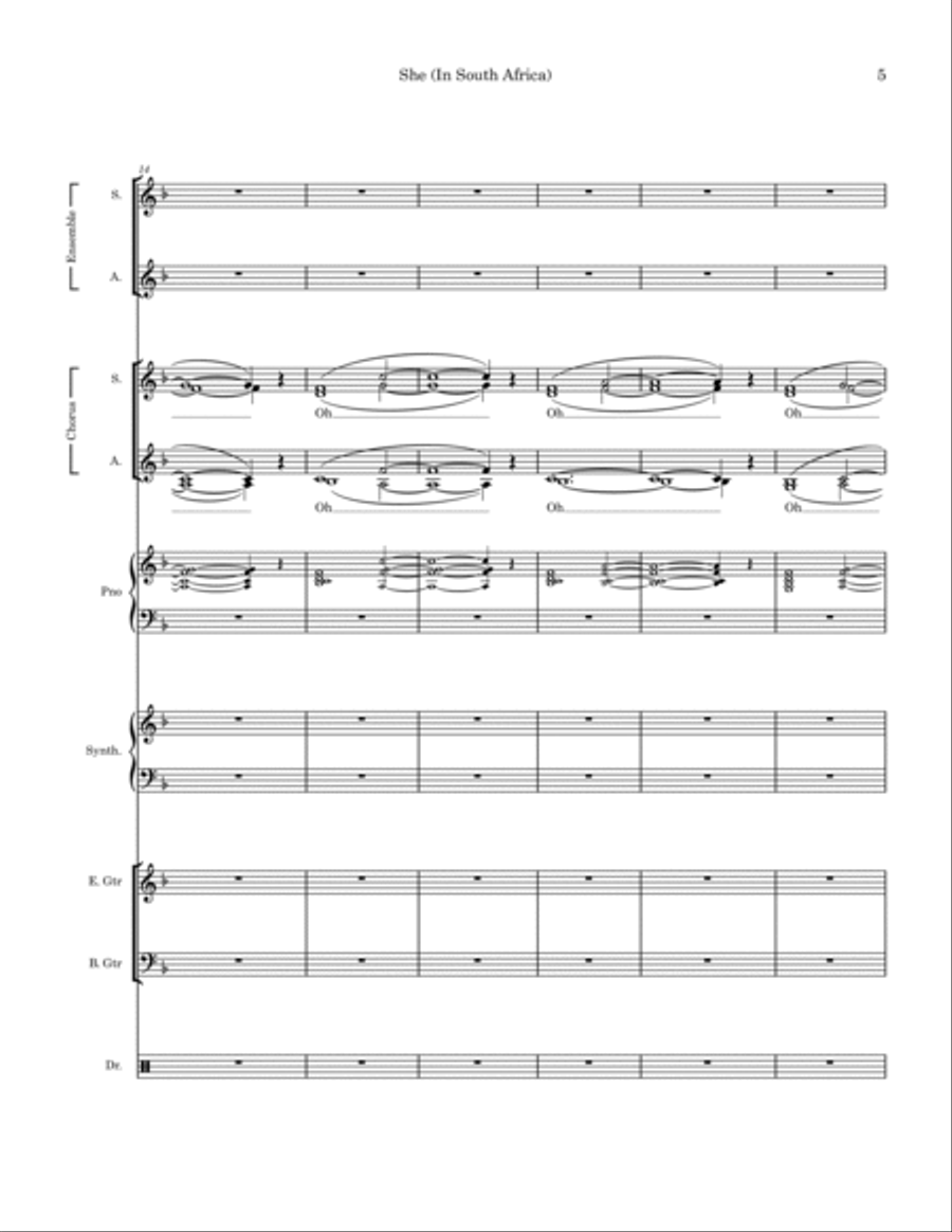 She Small Ensemble scores gallery preview page 5