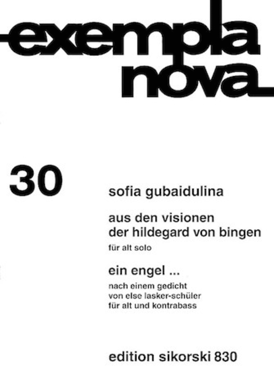 Aus den Visionen der Hildegard von Bingen for Alto Solo & Ein Engel for Alto and Double Bass Double Bass scores gallery preview page 1