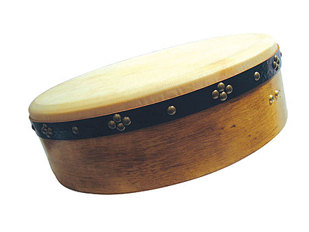 15 inch. Tunable Aged Oak Bodhran with Beater