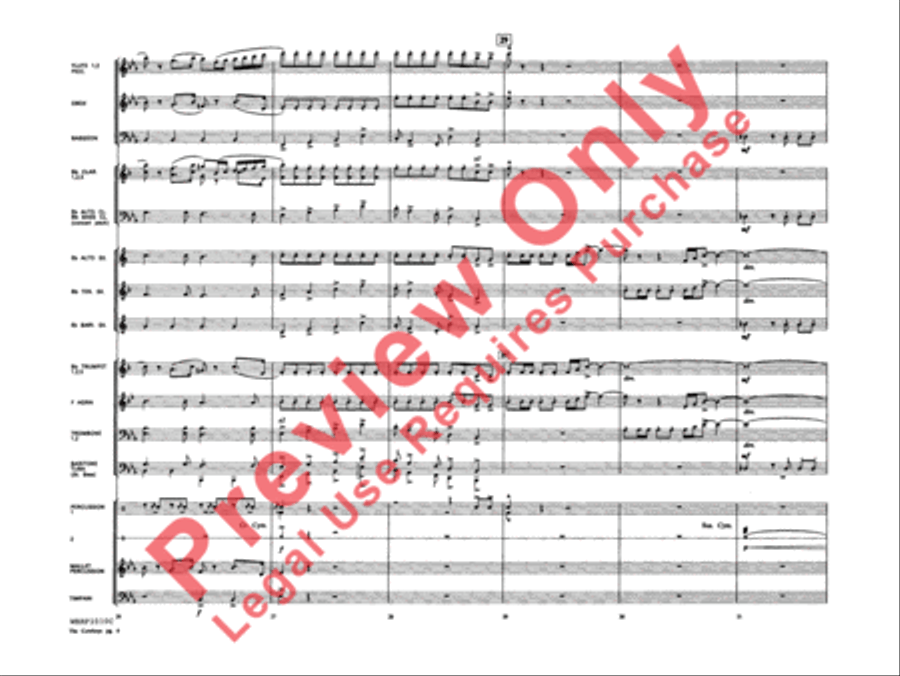 The Cowboys The Cowboys Concert Band scores gallery preview page 7