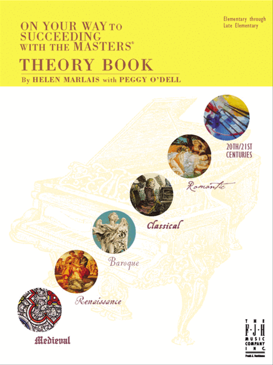 On Your Way To Succeeding With The Masters, Theory Book Piano Method scores gallery preview page 2