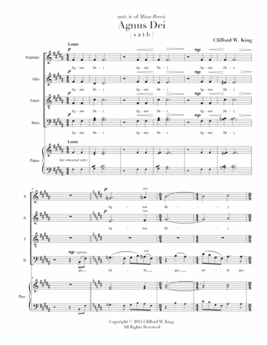 Agnus Dei (from 