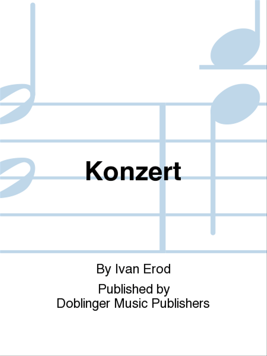 Konzert Study Score scores gallery preview page 1