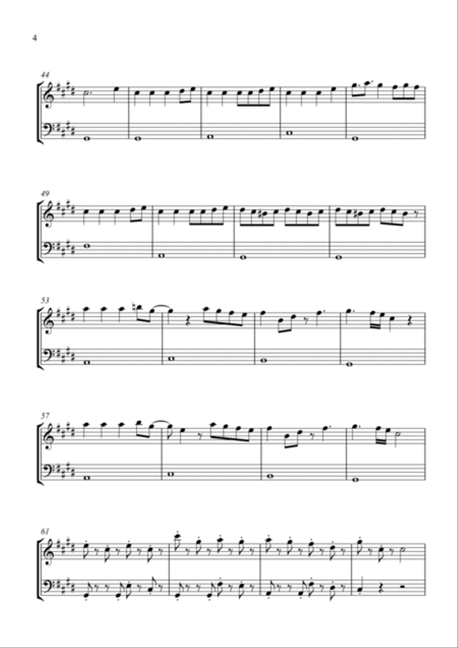 Bloody Mary Bloody Mary String Duet scores gallery preview page 4