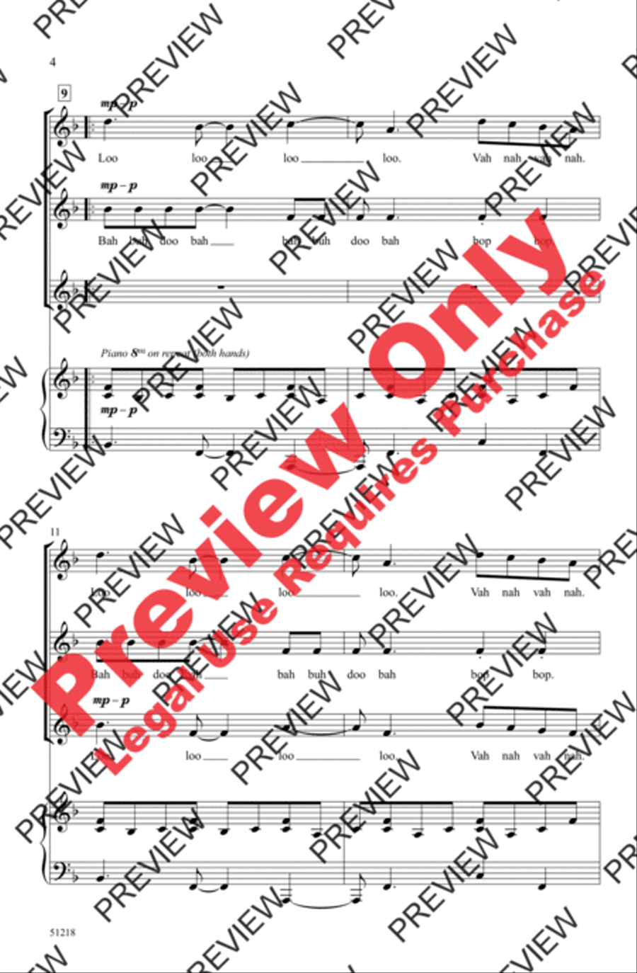 Vox Vibe Women's Choir scores gallery preview page 4