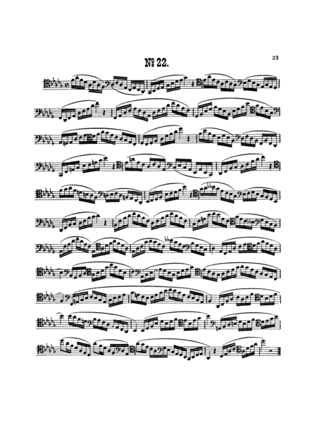 Milde: Twenty-five Studies, Op. 24