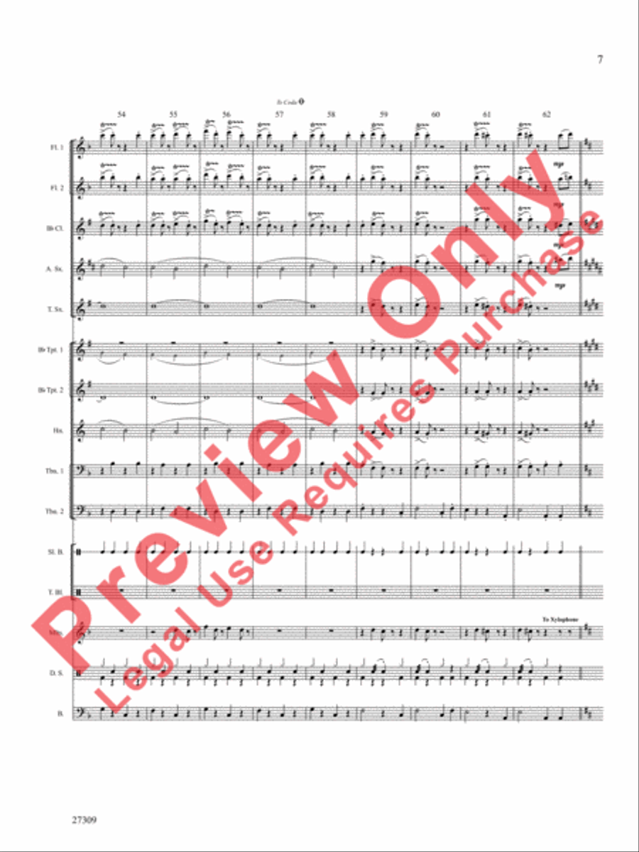 Sleigh Ride Choir scores gallery preview page 8