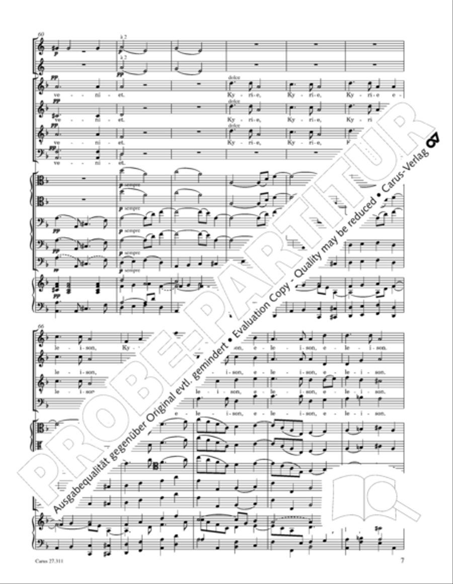 Requiem - church version (Requiem. Fassung mit kleinem Orchester) 4-Part scores gallery preview page 23