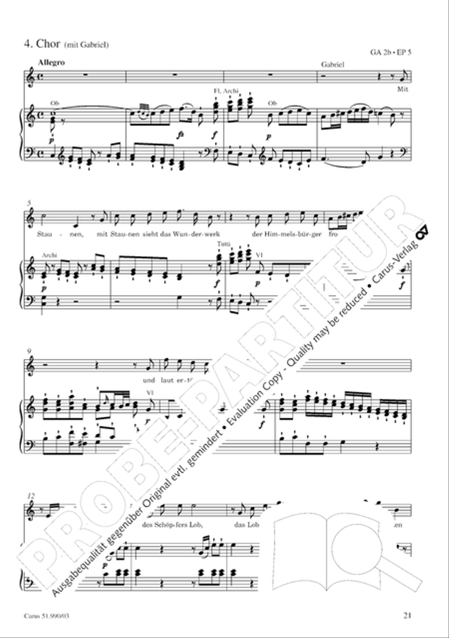 The Creation (Die Schopfung) The Creation (Die Schopfung) 4-Part scores gallery preview page 24